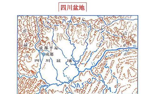 四川盆地地理特征