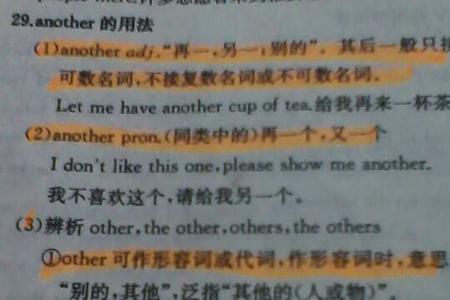 the others与the other ones的区别