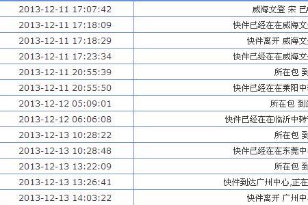 中通快递短信通知模板