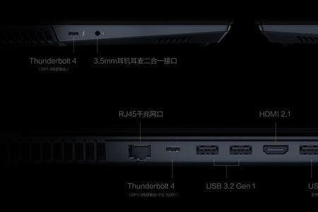 笔记本雷电4接口能输入信号吗