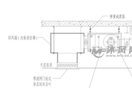 铝风管吊顶的做法