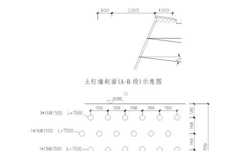 土钉墙支护结构