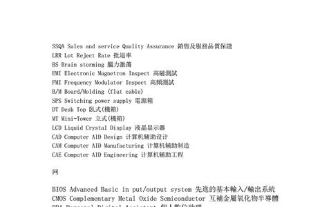 工商企业管理英文缩写