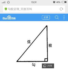 勾股定理的梗怎么回答