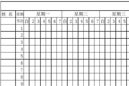 学生岗位实践考勤表的填写