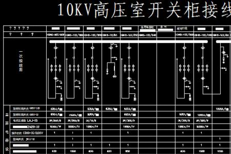 高压开关柜符号图解