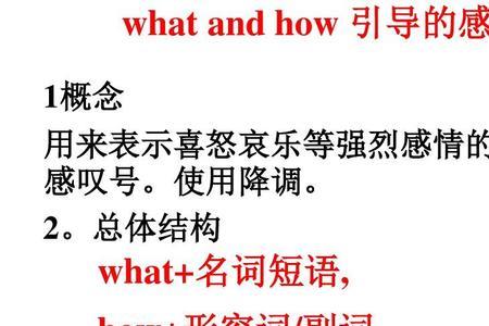 为什么名词前感叹句用what