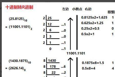 二进制如何转七进制