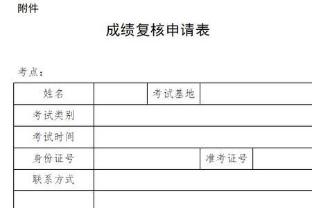 考试复核申请是什么意思