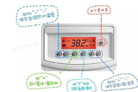 燃气壁挂炉按键功能说明