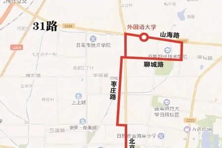 日照505路公交时刻表