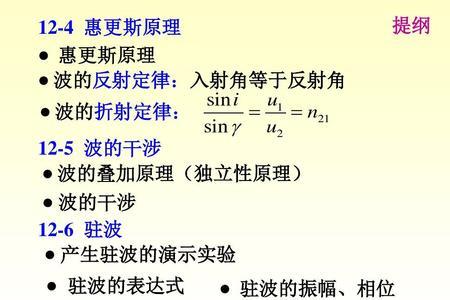 驻波的能量的概念是什么