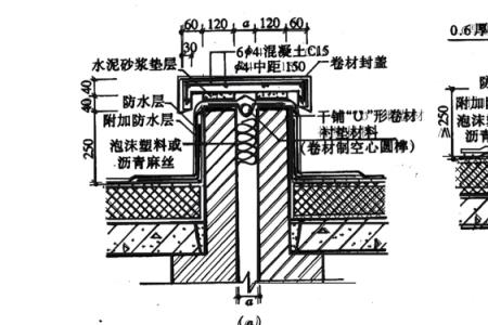 屋面沉降缝做法