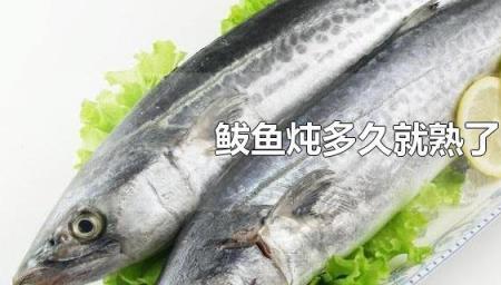 鲅鱼多久熟