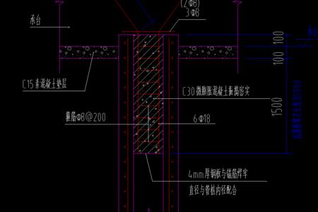 6层楼桩的钢筋尺寸应多大