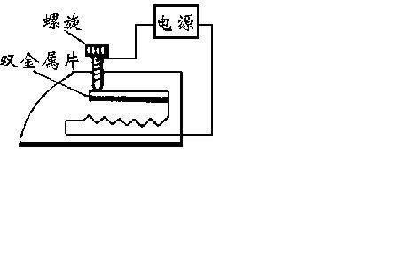 双金属片弯曲原理