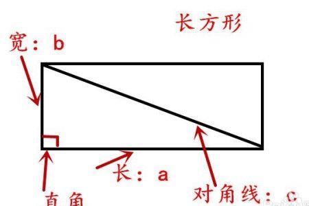 矩形的对角线是多少度