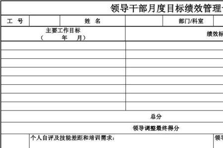 幸福绩效管理的本月目标怎么写