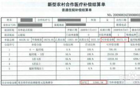 新农合异地住院3000元能报销多少