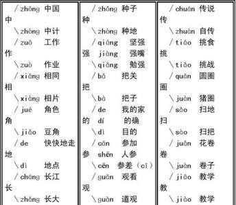 赛有多少个多音字