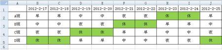 8小时三班怎么倒班