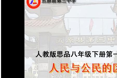 公民的性质和地位