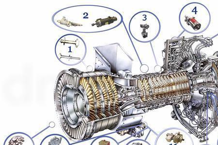 飞机发动机有多少个零部件