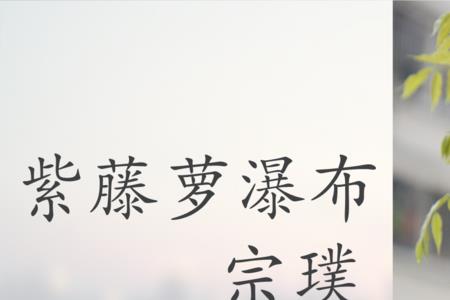 藤萝的意思10个字