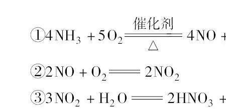 四氧化三铁与酸反应的方程式