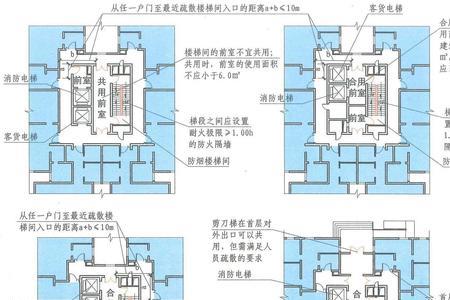 合用前室可以做入户门吗