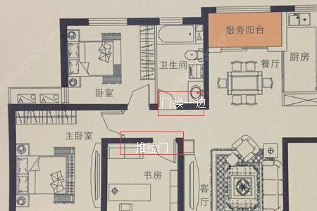 卧室门跟入户门同一个方向好吗