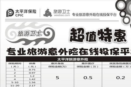 太平洋旅游保险保单查询