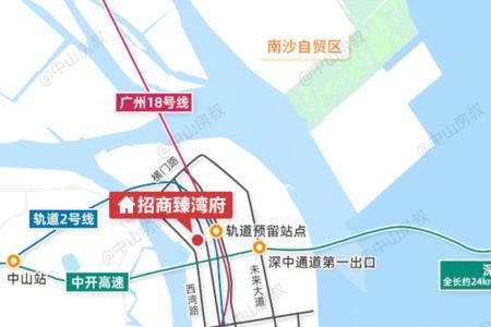 深中通道在广州有出口吗