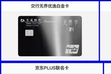 交通银行京东plus信用是什么卡