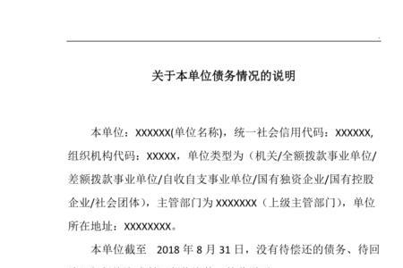 刚性兑付债务情况表的意思