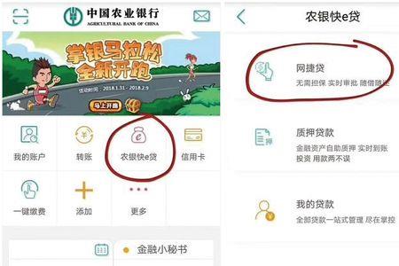 农行网捷贷申请条件