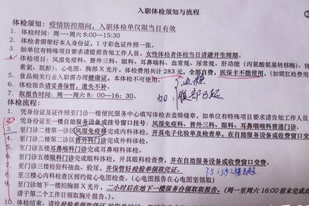 入职体检哪几项不合格不予录用