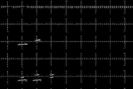 竖1田字格怎么写