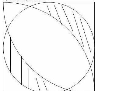 圆的面积减去正方形的面积公式