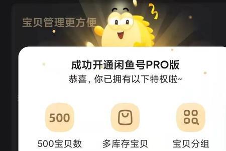 一个人可以开通几个闲鱼pro