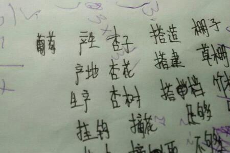 萄怎么组词两字