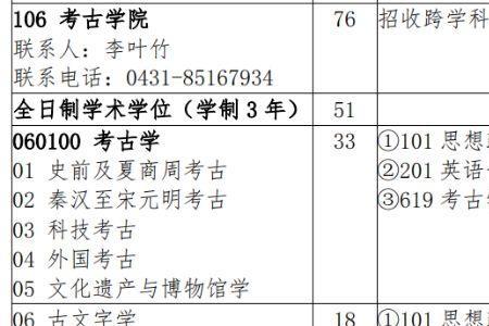 考古学可以跨专业吗