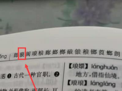 蝉字在字典的页码是多少