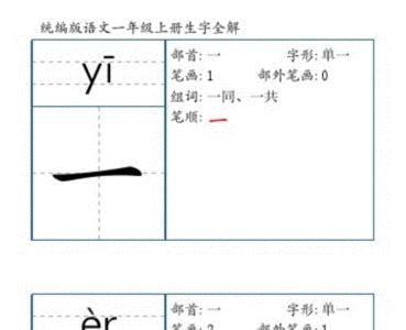 张的笔顺正确写法一年级