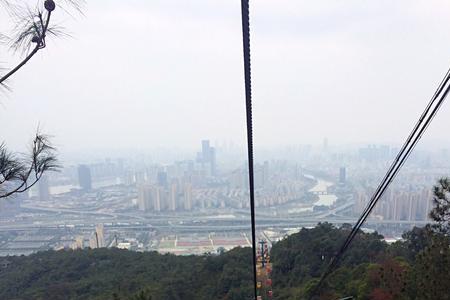 福州鼓山半山亭离山顶多远