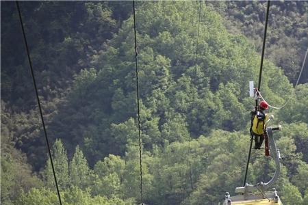 老君山二级索道到山顶有多高