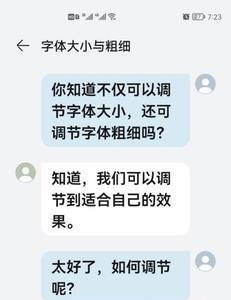 怎么设置手机分类字体大小