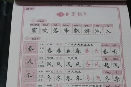 小时候练字帖叫什么