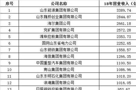 临沂十大民营企业排名