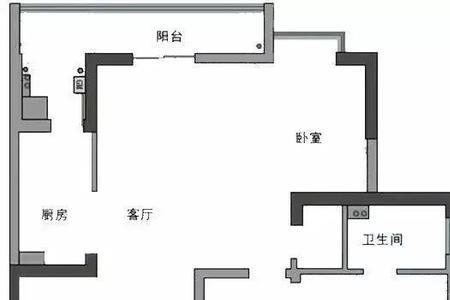 两室两卫如何改成三室一卫